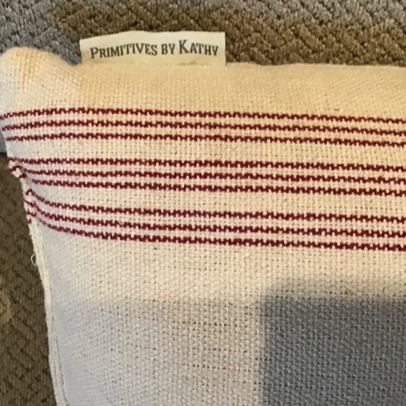 PRIMITIVES BY KATHY 10x10 Accent Christmas Pillow Graphic “Who Needs Grandma….” - Picture 3 of 3